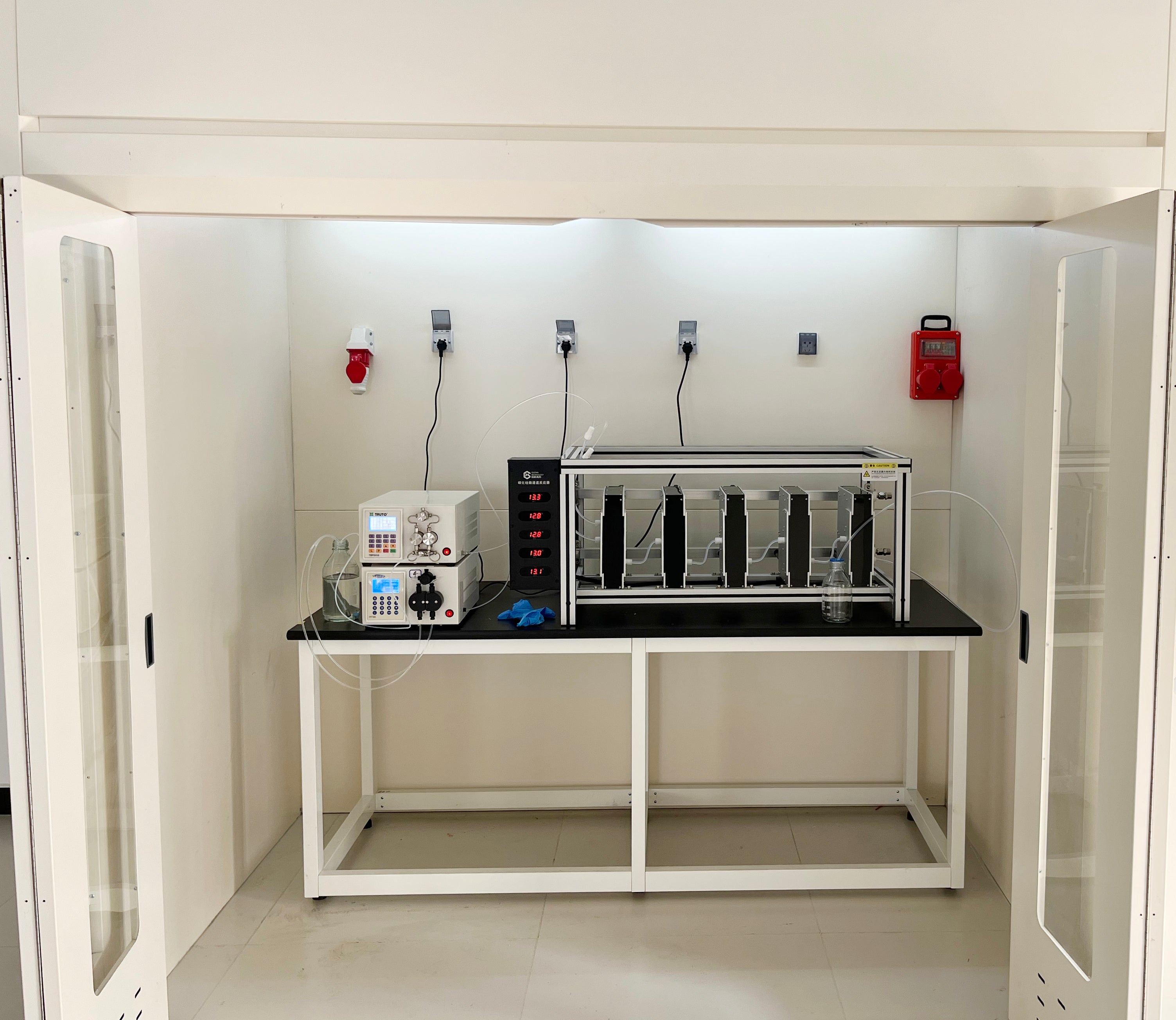 Silicon Carbide Microreactor Microchannelreactor Semi-Industrial Level