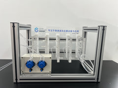 Microchannel reactor demonstration model, teaching demonstration model, non-experimental microchannel reactor