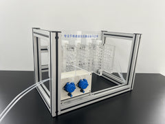 Microchannel reactor demonstration model, teaching demonstration model, non-experimental microchannel reactor